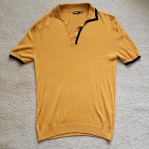 Men's Mustard Polo Shirt